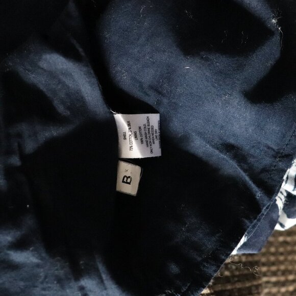 Ann Taylor LOFT Women's Blue Sz Lrg Silk Lined Sleeveless Scoop Neck Tank Top - Picture 8 of 8